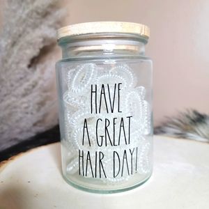 🤎BOGO🤎 "Have A Great Hair Day" Rae Dunn Jar